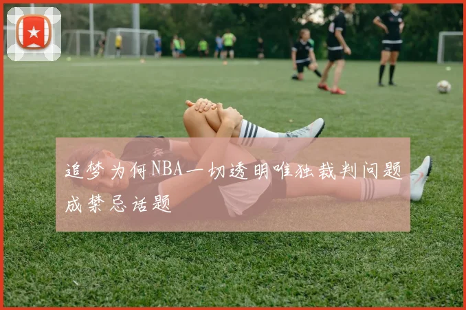 追梦为何NBA一切透明唯独裁判问题成禁忌话题